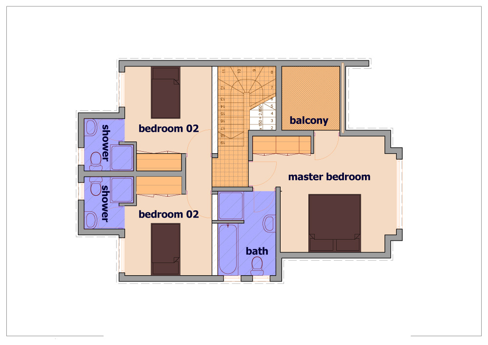 Semi Detached Floor plan 2