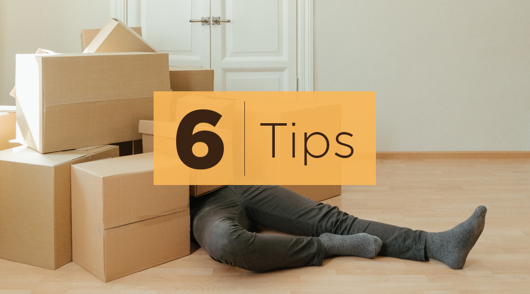 6 TIPS ON DEALING WITH THE STRESS OF MOVING INTO A NEW HOME